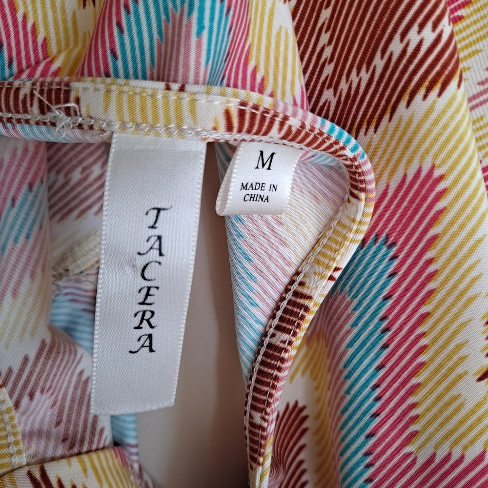 Tacera midi dress , 3/4 bell sleeve MEDIUM - Picture 3 of 3